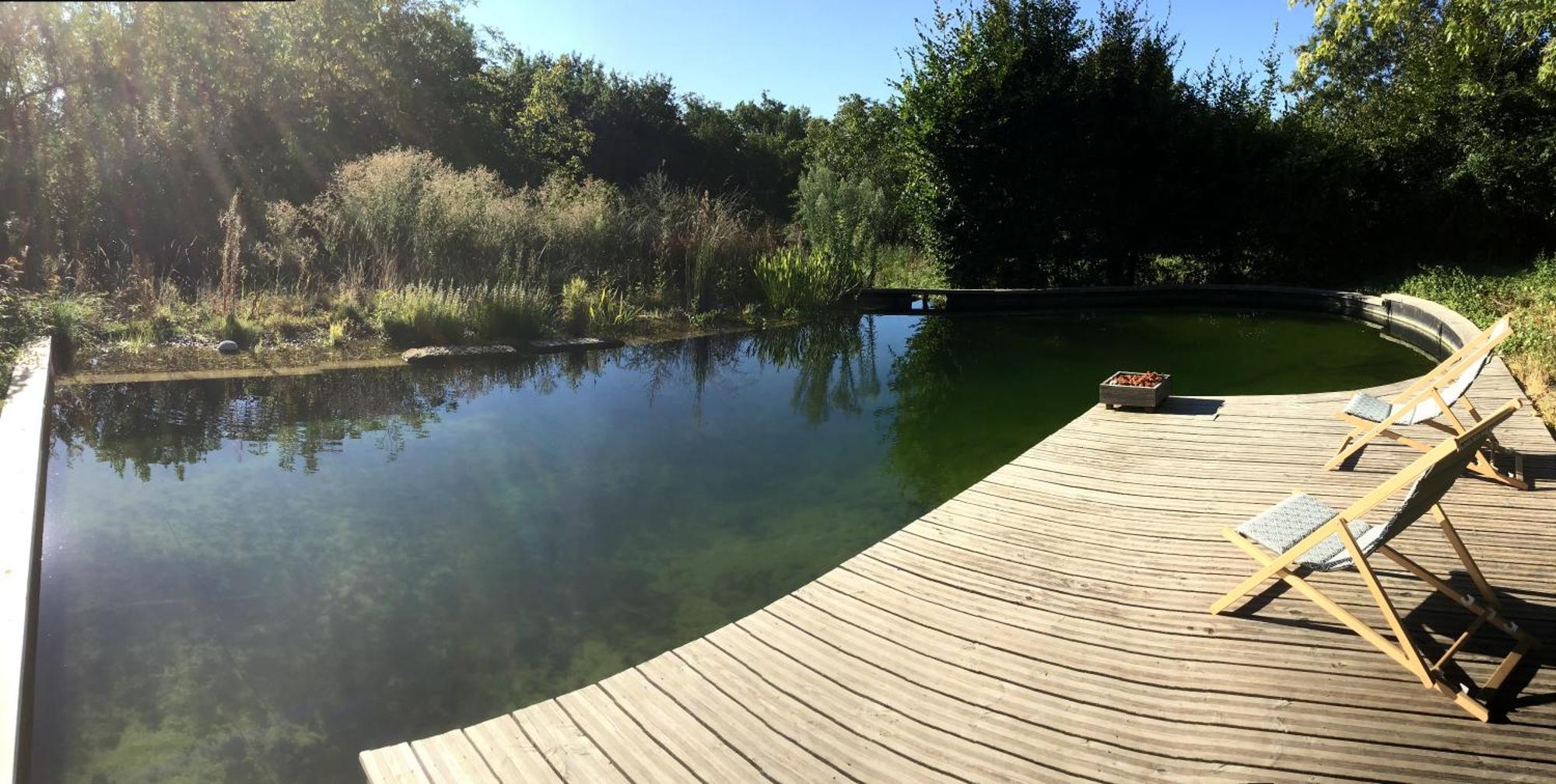 Ecolieu Le Chant Du Temps Bed and Breakfast Saint-Usuge Exteriör bild